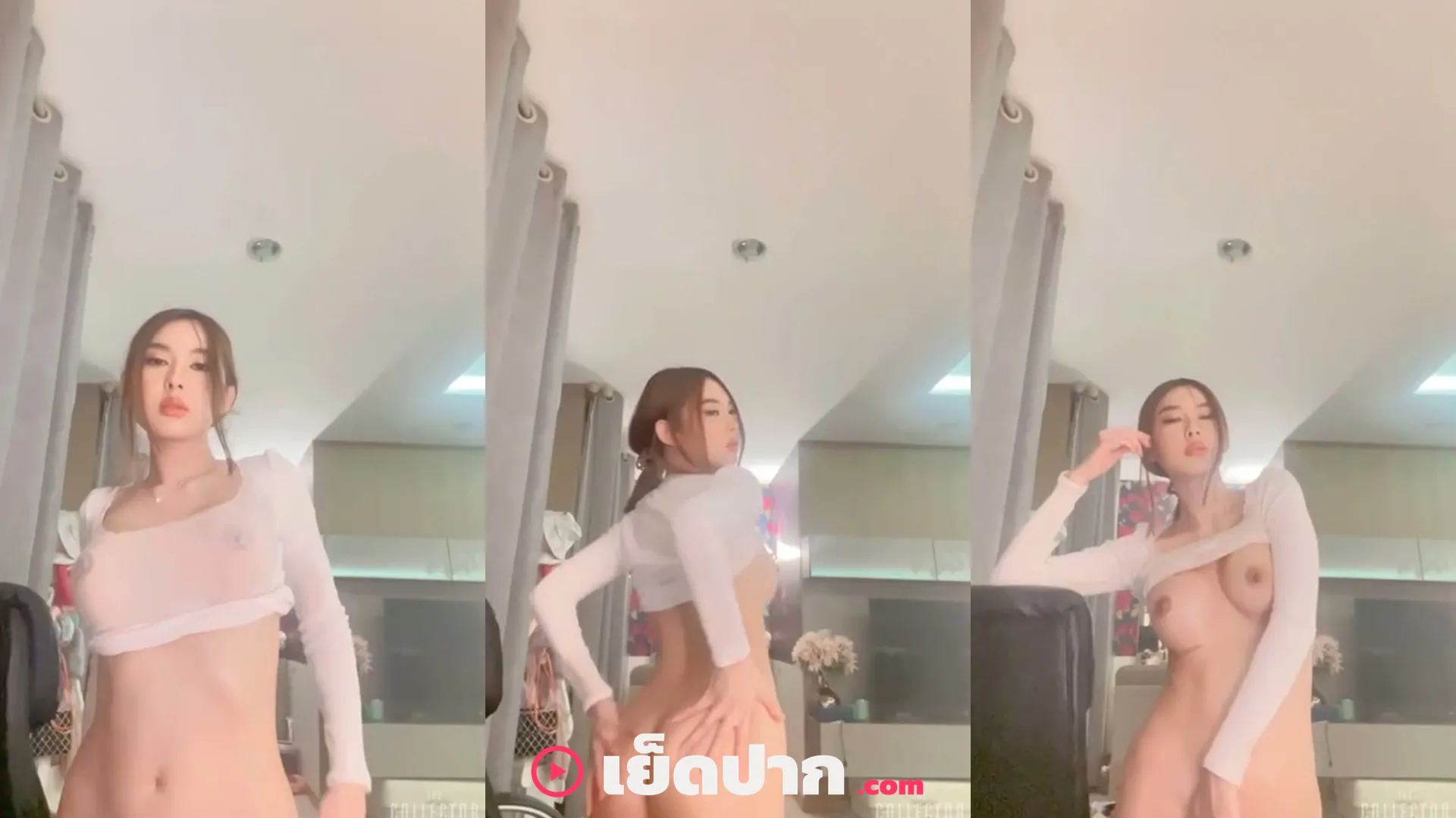 คลิปหลุด nimtharin น้องนิ่ม ใส่เสื้อบางโชว์เห็นจุกชัดเจนทั้งตัว